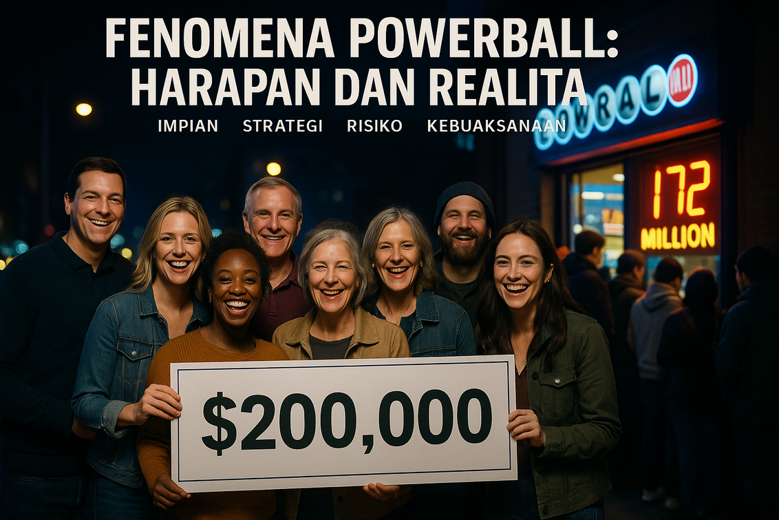 alt_text: "Headline Alexistogel: Delapan Pemenang Raih $200K dalam undian Powerball."